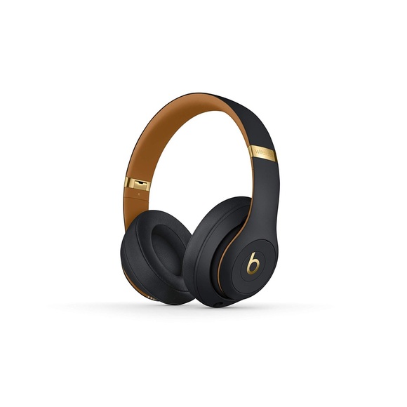 Black and Gold Wireless Headphones - Picture 1 of 5